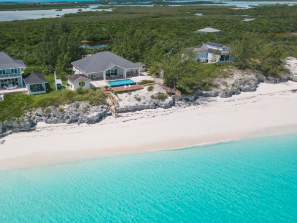 Luxurious 7-Bedroom Beachfront Retreat in Little Exuma, Bahamas